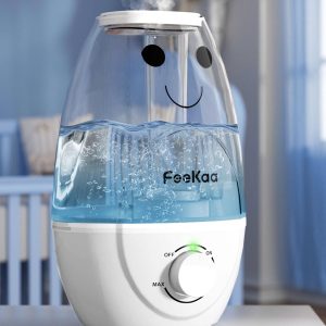 Baby Humidifiers for Bedroom Nursery, Cool Mist Air Humidifier with Diffuser