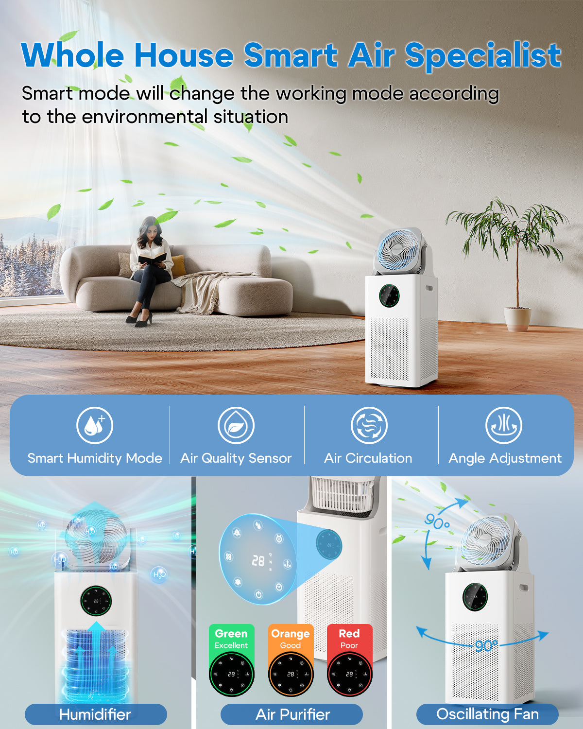 Humidifier and Purifier in One 4L - Image 5