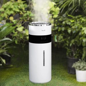 4.8Gal/18L Humidifiers for Large Room Whole House Humidifier 2000 sq.ft, Plant Humidifier Dual 360° Nozzles Cool Mist Ultrasonic Large Humidifier