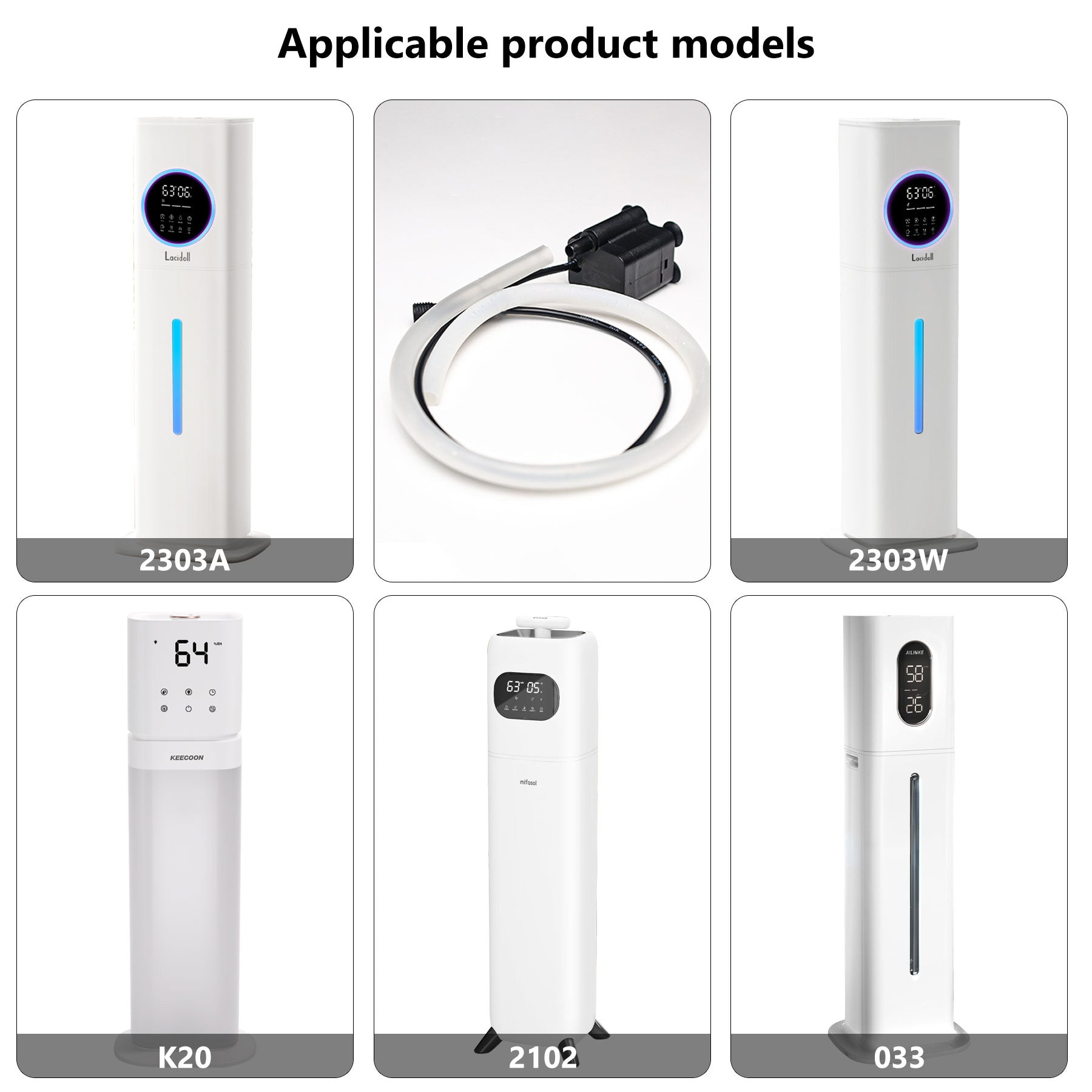 Accessories for humidifier 2303A/2303W/2303P/K20/2102/033 - replaced pump - Image 2