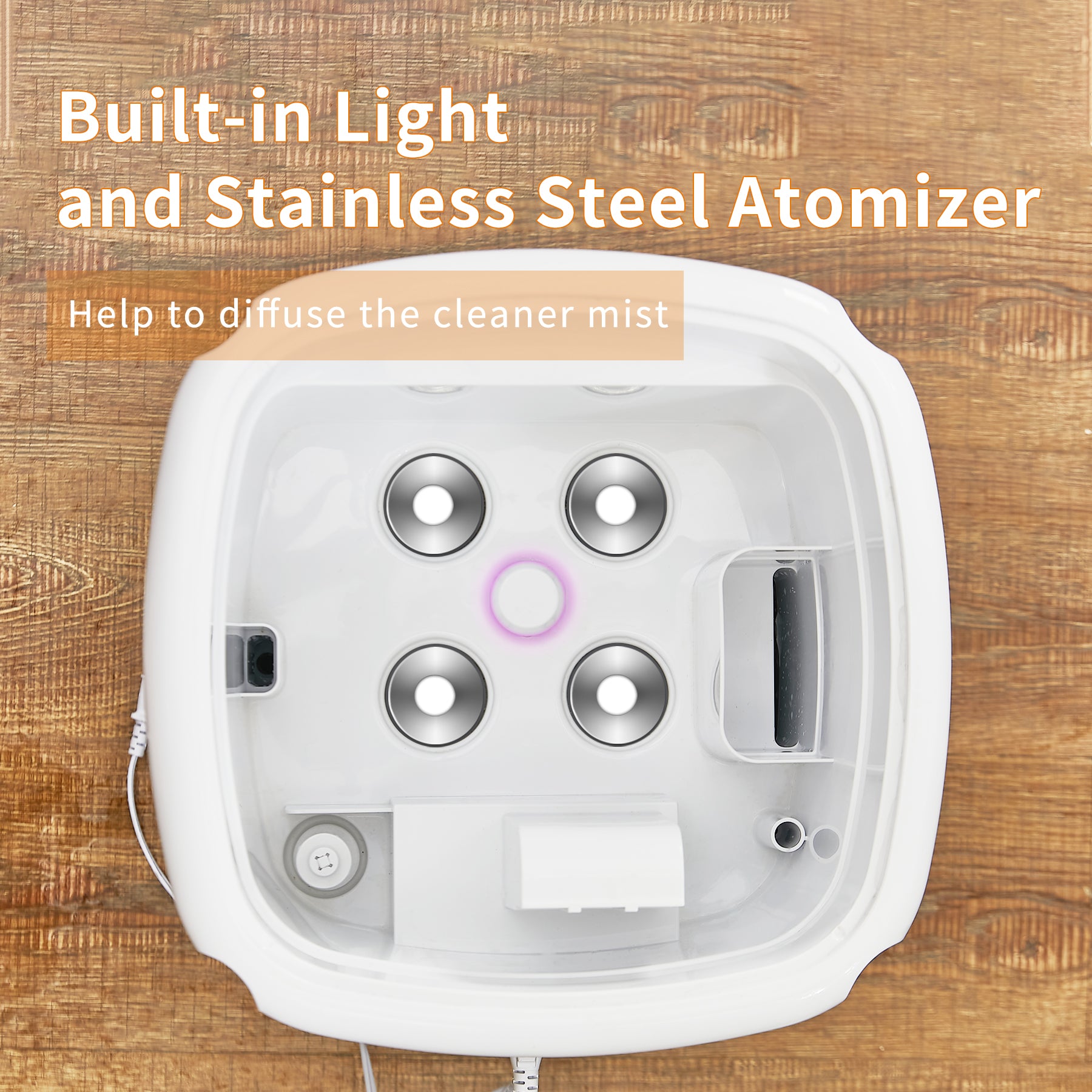 5.5Gal for 2000 sq.ft, Large Humidifiers Commercial & Industrial grade, 2000ML/H Dual 360° Nozzles - Image 6