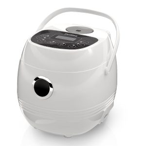 Mini Rice Cooker Small 4-Cup (cooked), Travel Rice Maker, 6-in-1 Portable Rice Cooker' 2 Cup (uncooked)